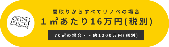 間取りからすべてリノベの場合