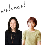 Welcome！　女性スタッフ　写真