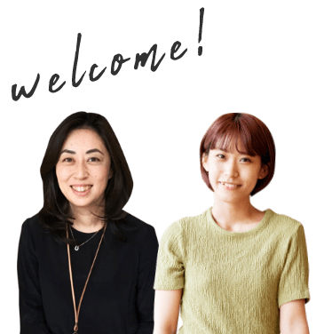 Welcome！　女性スタッフ　写真